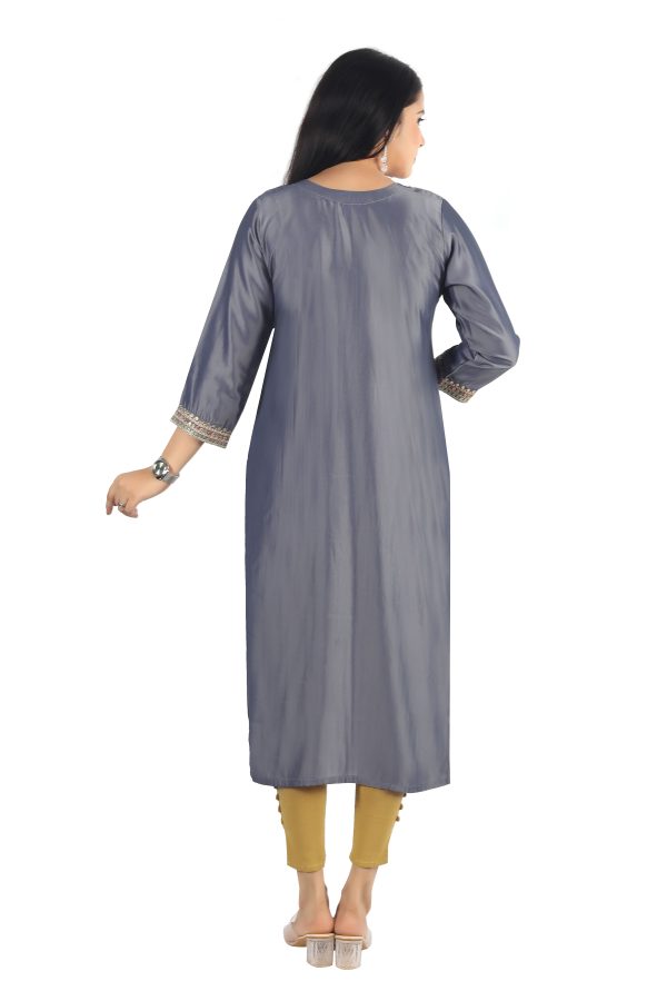 Rangila Silk Only Kurti Comet - Image 5