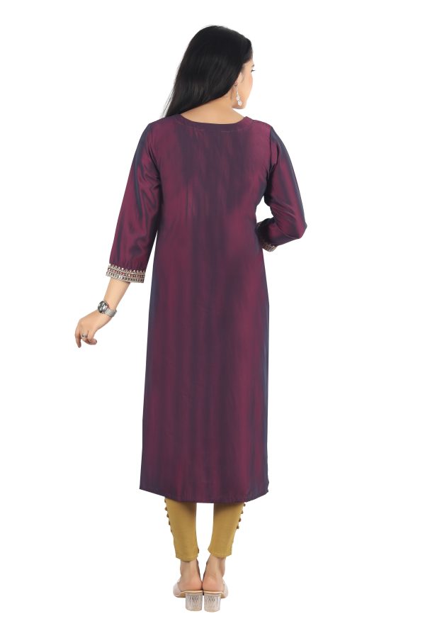 Rangila Silk Only Kurti Comet - Image 2
